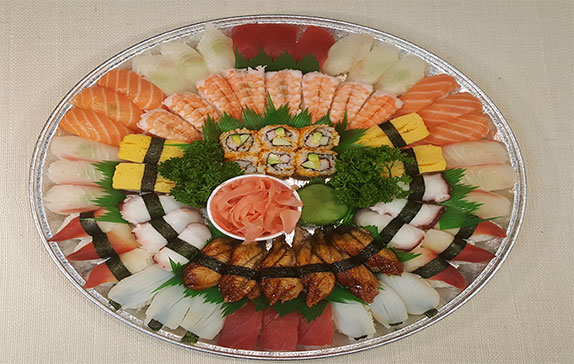 sushi combo tray